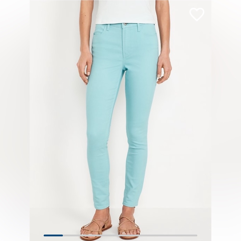 NWT Old Navy Women High-Waisted Wow Super-Skinny Jeans